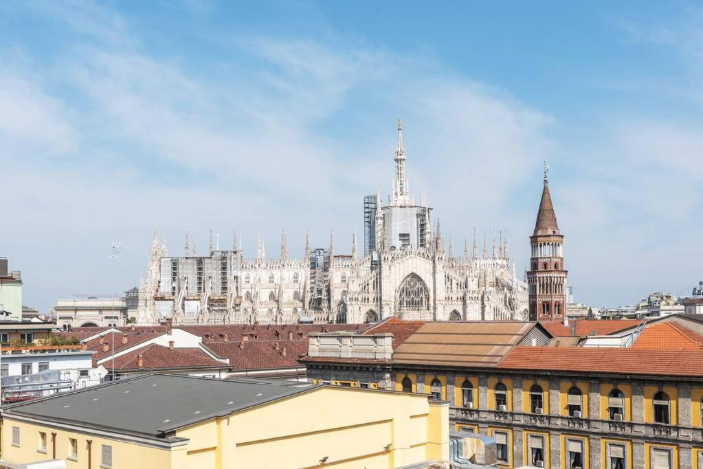 Bilocale Vista Sul Duomo Di Milano Leilighet Eksteriør bilde